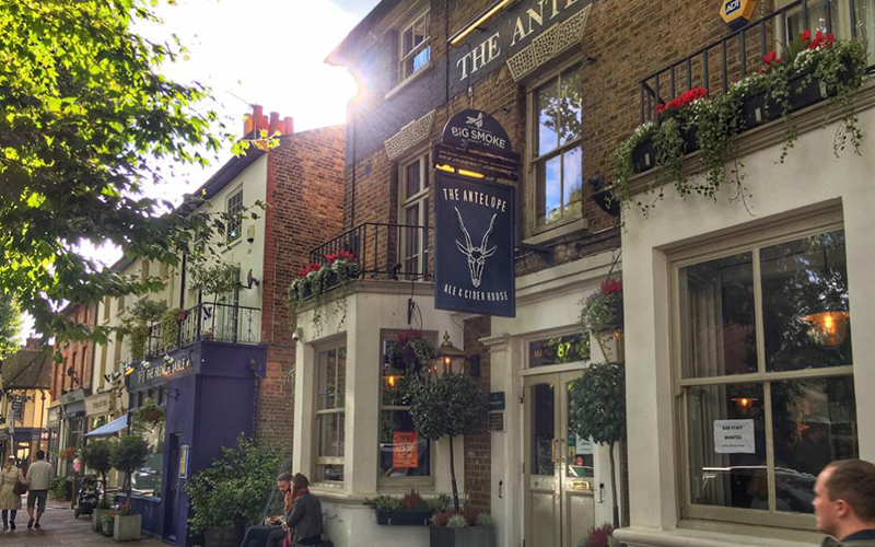The Antelope pub in Kingston
