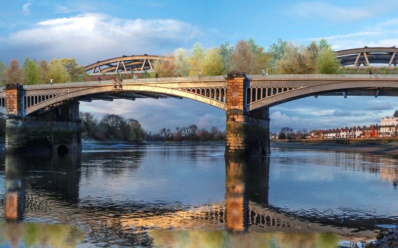 Zac Goldsmith backs ambitious Barnes garden bridge project over