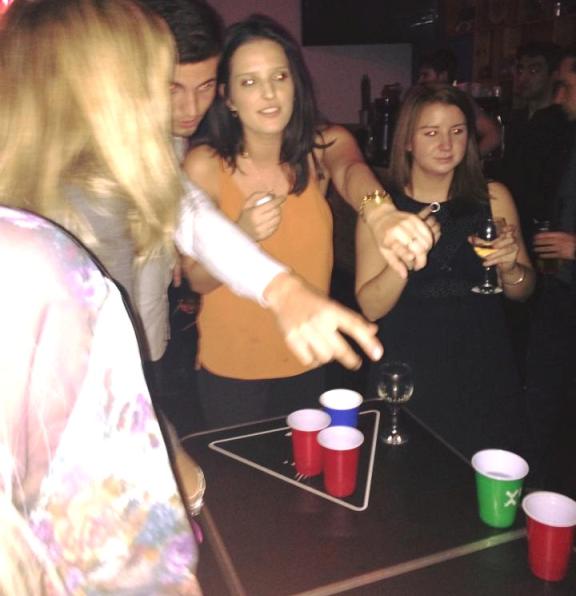 Beer pong