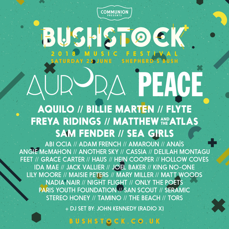 Final headliners announced for Bushstock 2018 | South West Londoner