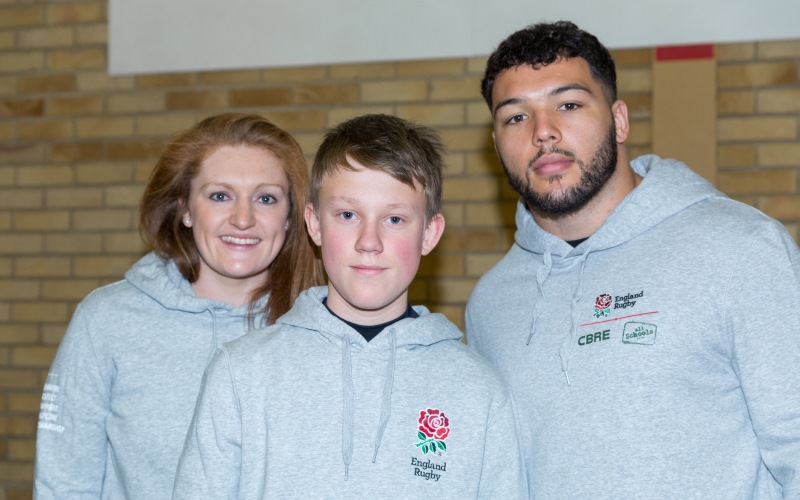 Flying the flag for Turing House School Teddington pupils' big moment