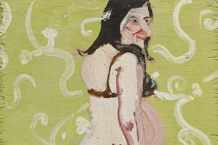 Chantal-Joffe_Self-Portrait-Pregnant