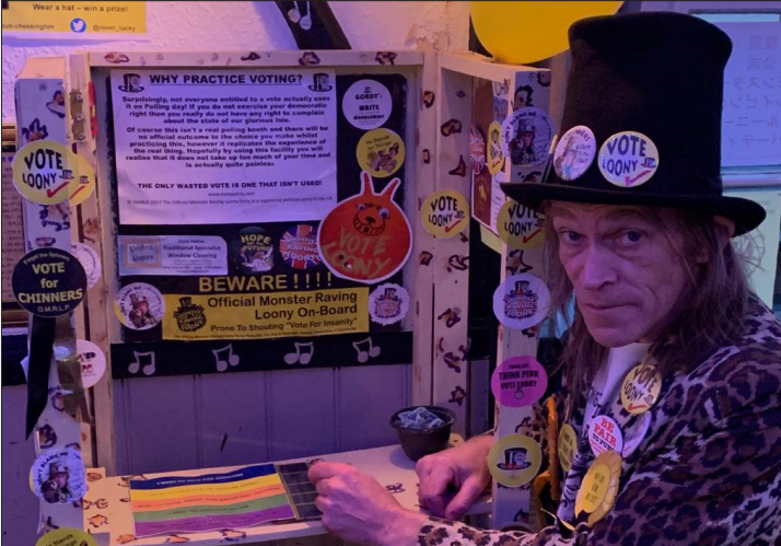 Monster Raving Loony Party Chinners Chinnery