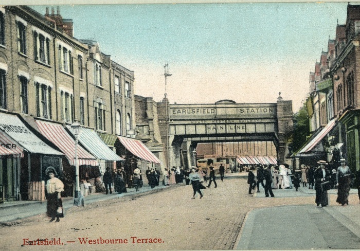 Earlsfield Westbourne Terrace pic courtesy of Wandsworth Heritage Service
