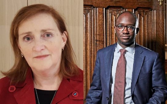 Emma Dent Coad and Sam Gyimah