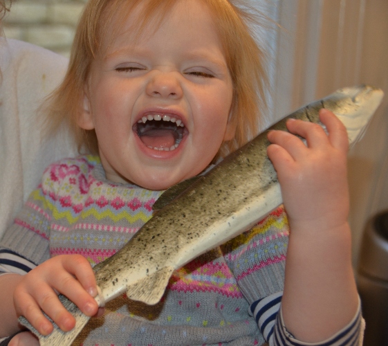 FairCatch girl with fish