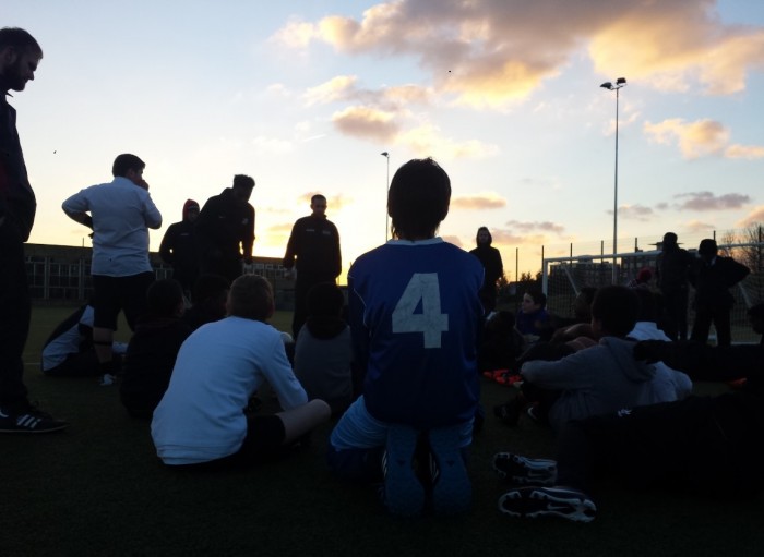 Football beyond borders evening game