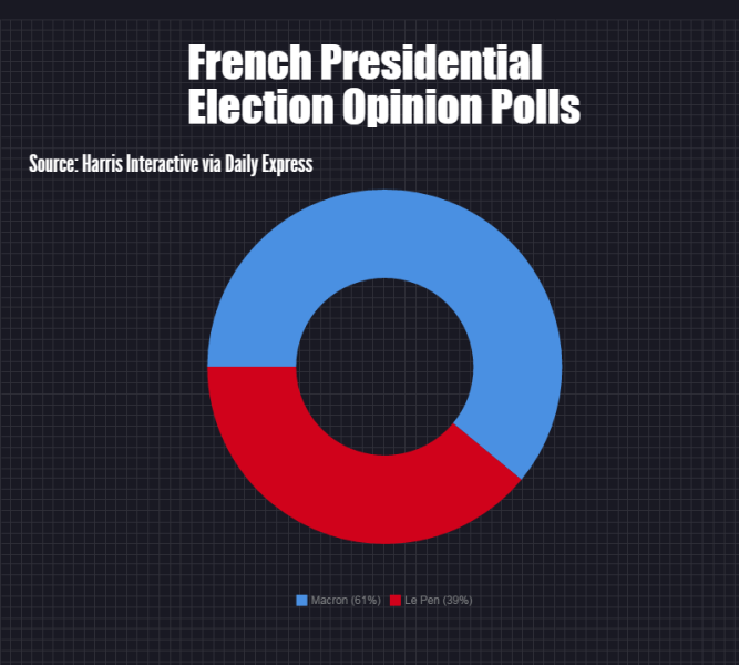 French presidential election infographic