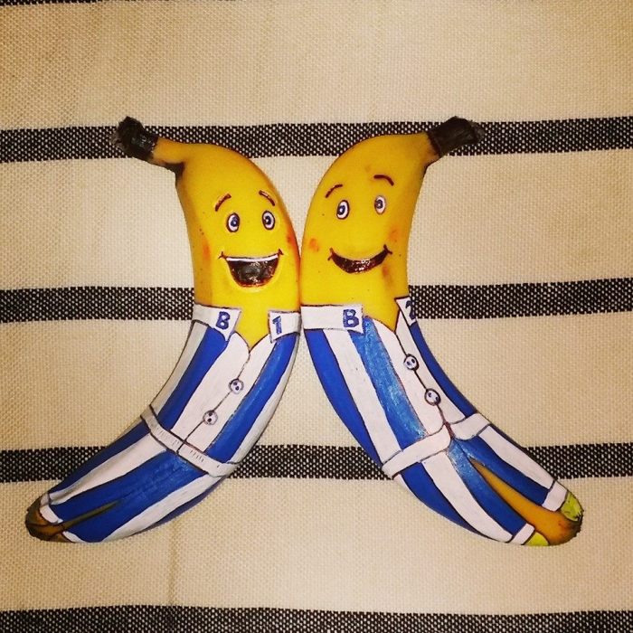 Fun With Fruit Bananas in Pyjamas courtesy Elisa Roche