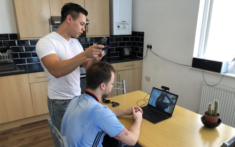 Hair today, gone tomorrow Virtual barbers, hairdressers and their