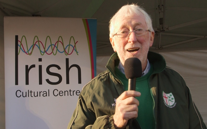 Jim O'Hara - Chairman of Irish Cultural Centre, Rory O'Connor, Mark Ewens