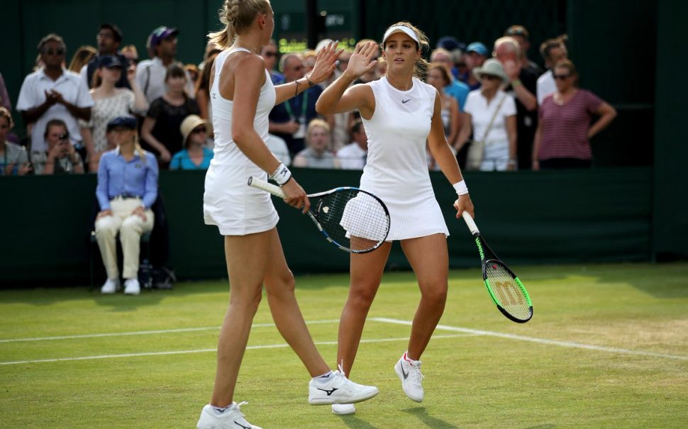 Laura Robson and Jocelyn Rae