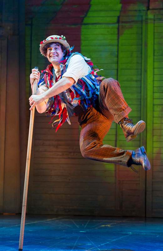 Lee Mead as Caractacus Potts in Chitty Chitty Bang Bang. Credit Alastair Muir (2) (1)