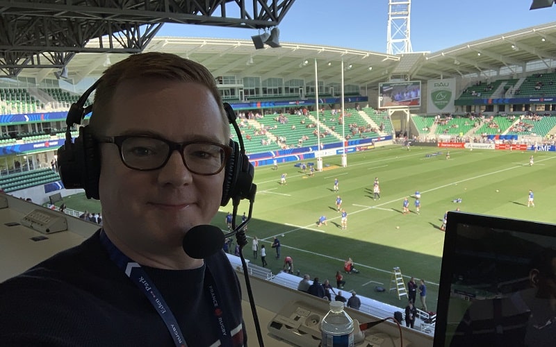 Sport commentator Nick Heath went viral after sharing life commentary on social media during the lockdown.
