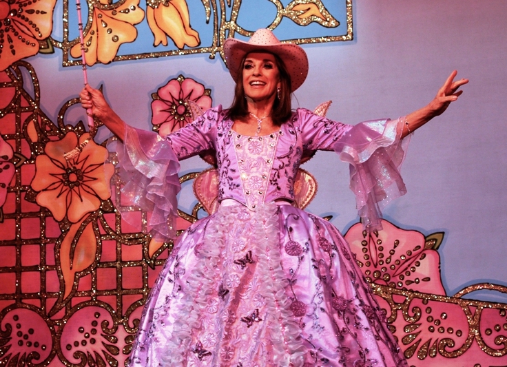 Linda Gray Dallas pantomime pic credit Craig Sugden