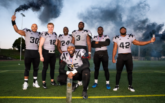 The London Warriors team