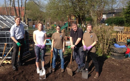 Deen City Farm - Rain Garden