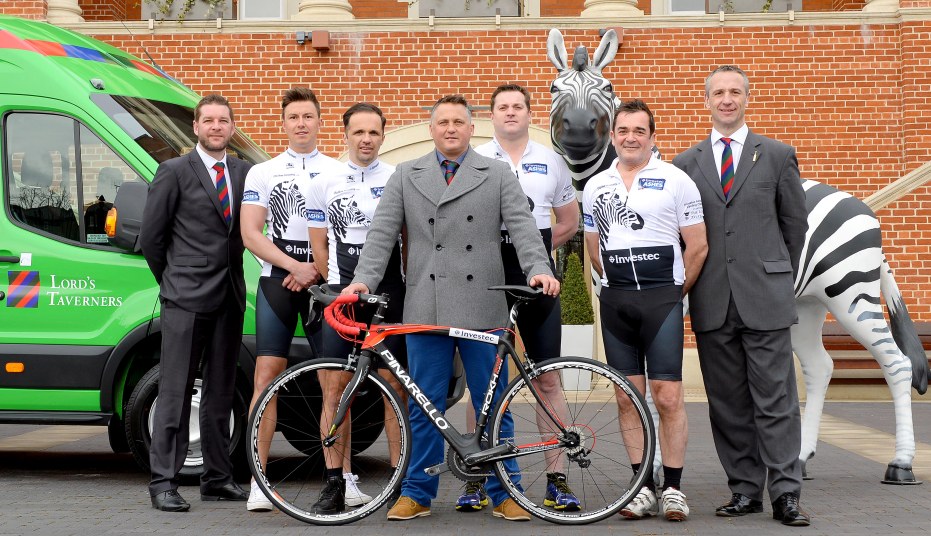 Lords Taverners Ashes_Cycle_Challenge_300315_ppauk001