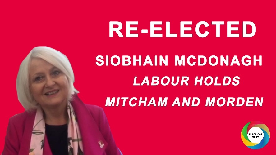 Siobhain McDonagh Mitcham Morden General Election 2019 Labour Corbyn