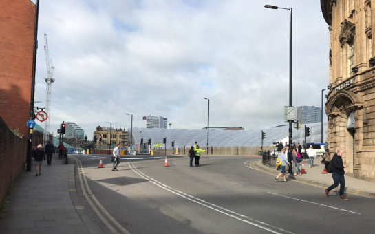 Manchester terror attack - city centre the morning after