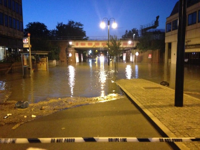 New Malden flood2