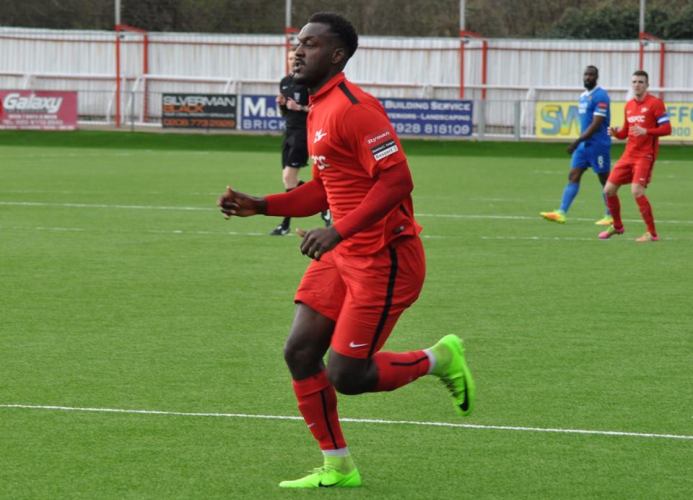 Omari Hibber - Carshalton Athletic v Guernsey