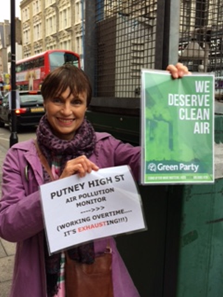 Campaigner targeting Putney air pollution