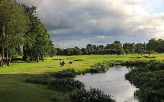 The eighth hole at Royal Mid-Surrey Golf Club