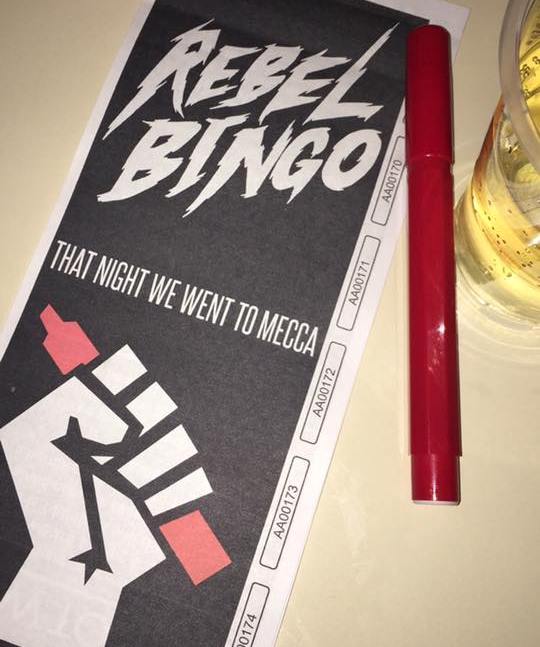Rebel bingo 2, Hannah Devenish