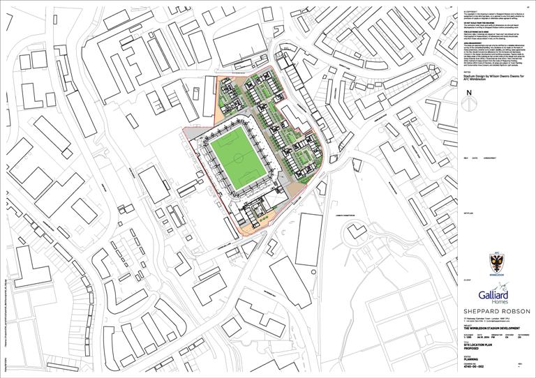 Afc Wimbledon Stadium Map