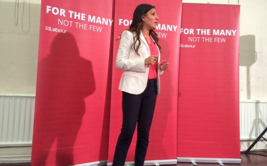 Rosena Allin-Khan speaks at Tooting Neighbourhood Centre