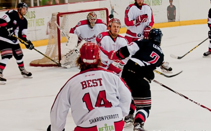 ryan-giles-taking-a-puck-off-the-face streatham