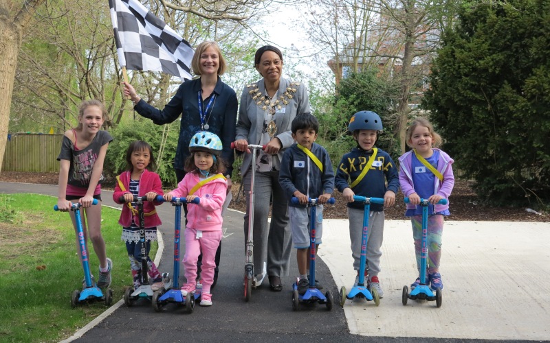 Poplar Primary School - Scooter Park