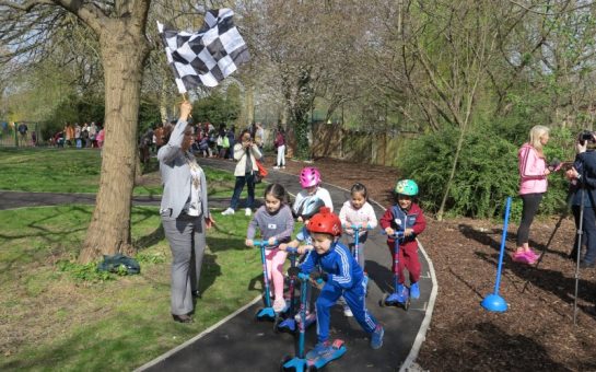 Poplar Primary School - Scooter Park