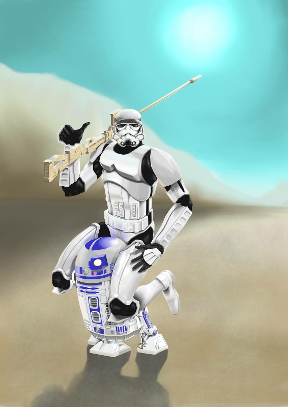 Shane Boniface art Star Wars