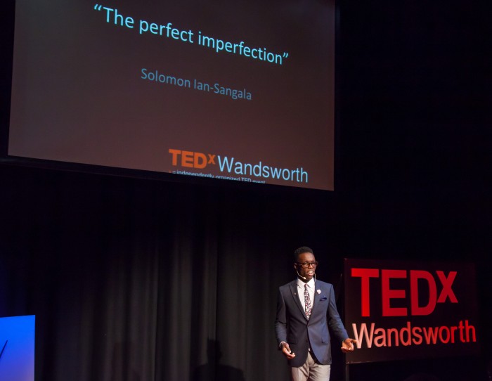 Solomon @ Tedx landscape wide Charlie Round-Turner