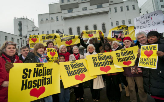 KOSHH pledge for St Helier Hospital