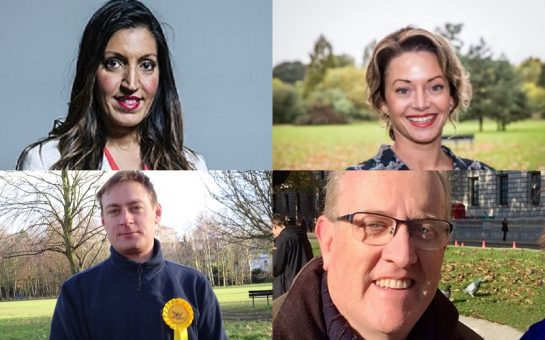 All parliamentary candidates for Tooting at the December 12th general election