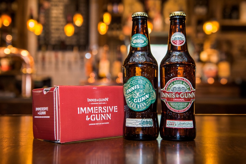 Scottish craft brewer Innis & Gunn launches Imersive and Gunn, a Virtual Reality experience that changes how you taste beer.