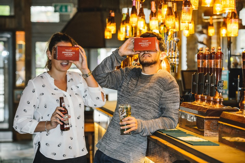 Scottish craft brewer Innis & Gunn launches Imersive and Gunn, a Virtual Reality experience that changes how you taste beer.