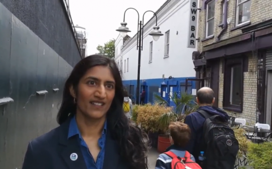 Women's Equality Party campaign in Brixton as minor parties prepare for general election
