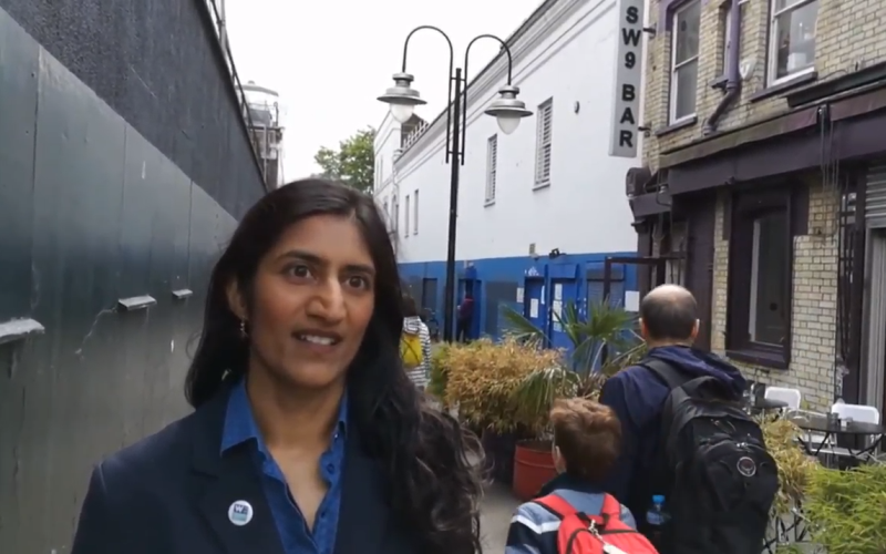 Women's Equality Party campaign in Brixton as minor parties prepare for general election