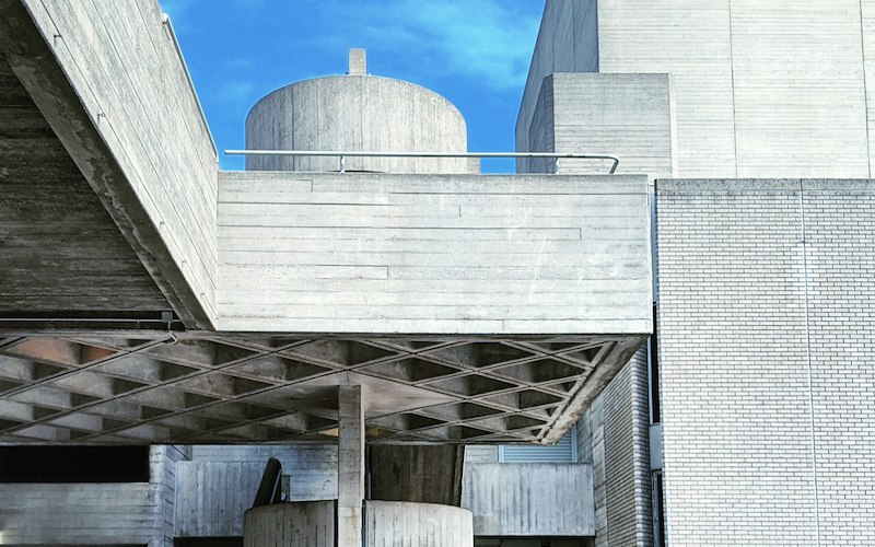 Slowly collecting tattoos of my favorite brutalist libraries. This one is  the Robarts library in Toronto (opened in 1973) [OC] : r/brutalism