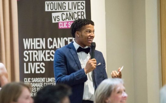 kierran jarrett gives a talk