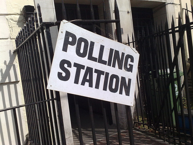 polling station election voting sign flickr secretlondon123