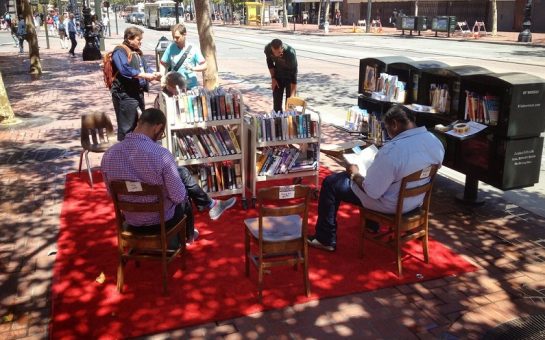 pop up library