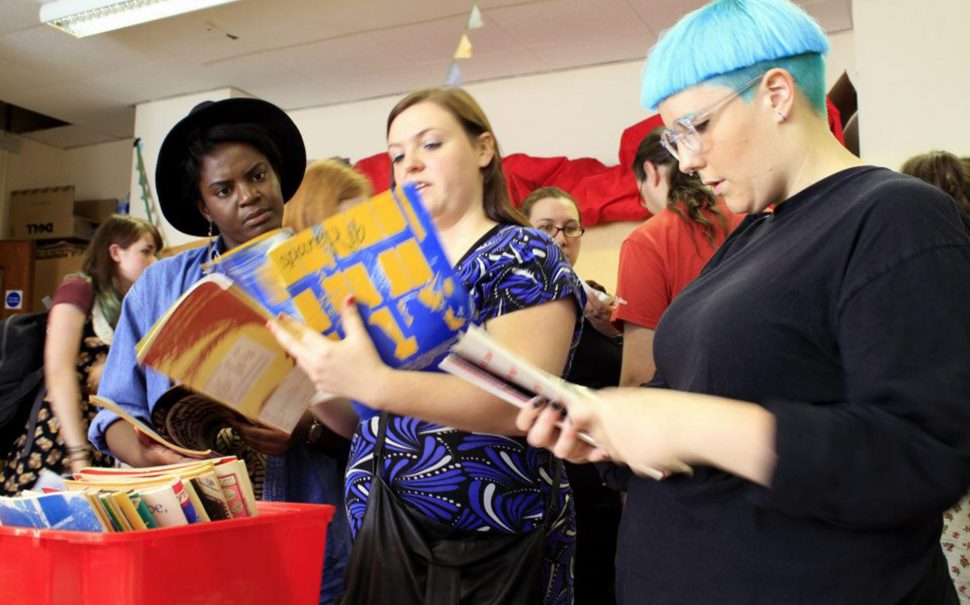 Reading at the Feminist Library