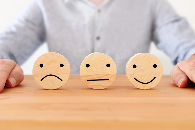 Ups and downs Both happiness and anxiety improve since beginning of