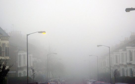A polluted London street