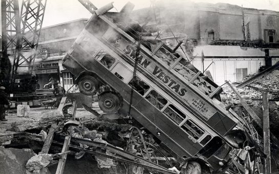 balham blitz bomb bus